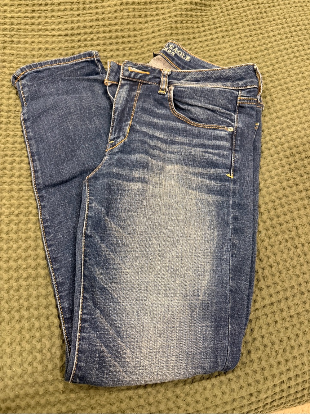 American Eagle Outfitters Women's Skinny Jeans - Blue